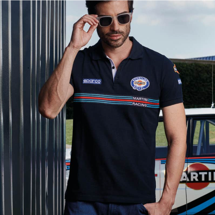 Polo Replica Patches Martini Racing